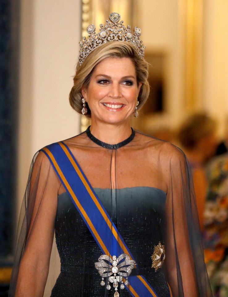Queen Maxima wore the wondrous Stuart Tiara