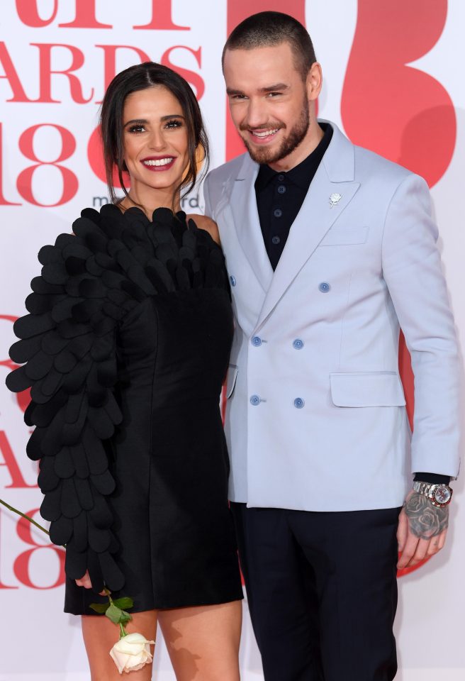 Cheryl with 'faithful' Liam Payne who she also split with