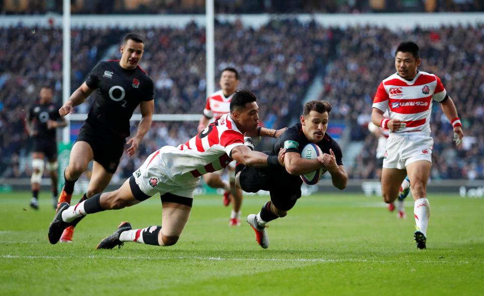  England ace Danny Care scored the opening try of the afternoon in the fourth minute