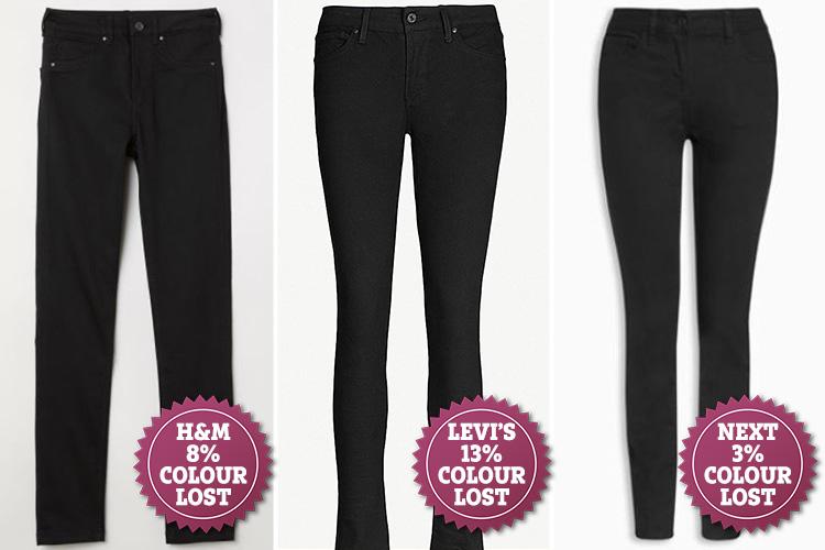  Shop Smart, Save Money's investigation found that H&M £17.99 and Next £22 jeans kept their colour longer than ones costing £85 by Levi's
