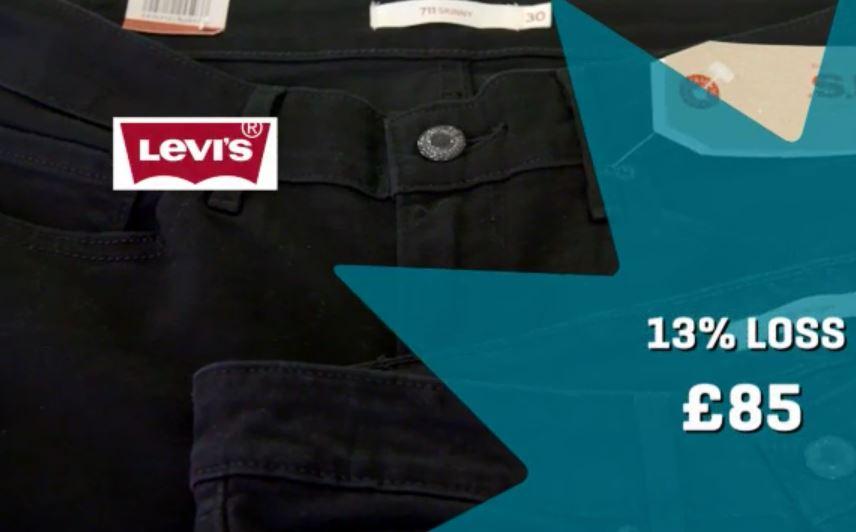 Levi's jeans lost more colour in the test than H&M and Next jeans despite costing three times more