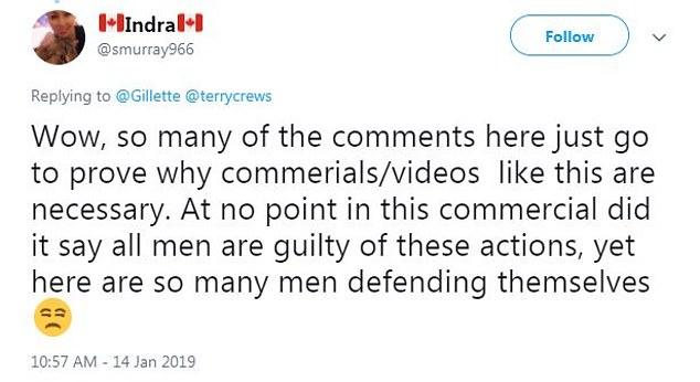  But some people defended the advert and said it was necessary