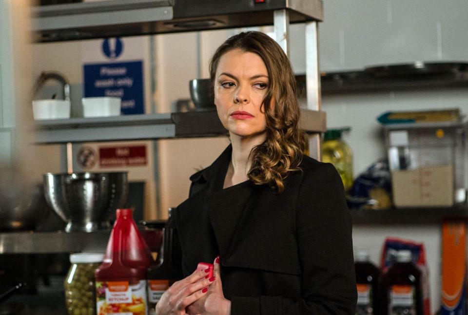 Kate plays the scheming and sometimes murderous Tracy Barlow in Corrie