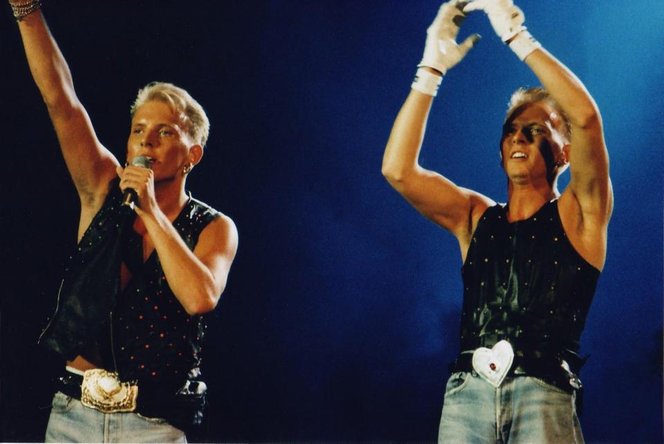 Bros in their heyday