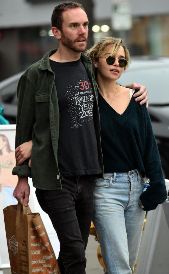 Emilia has dumped her director boyfriend Charlie McDowell