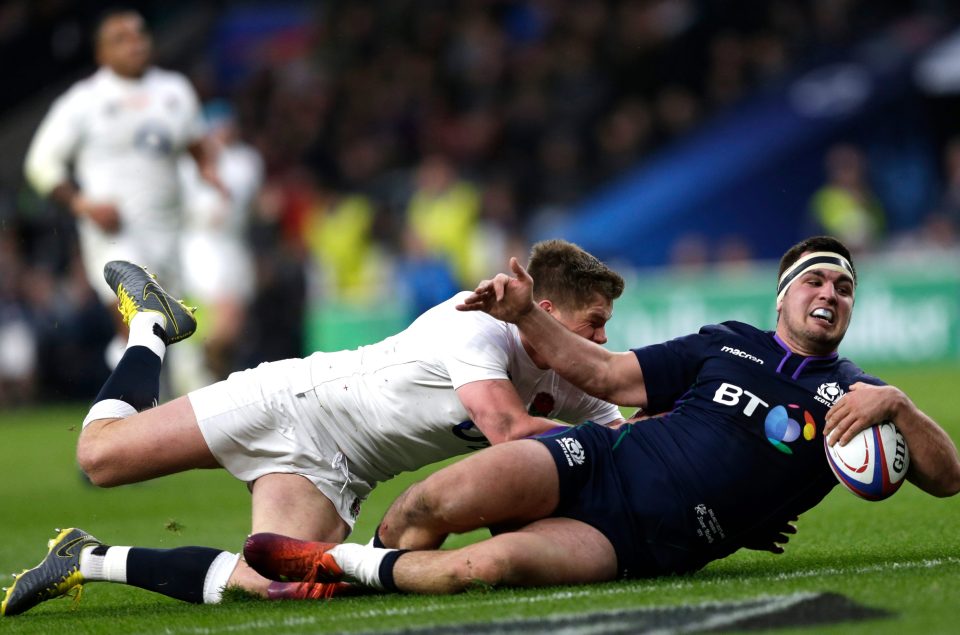  Stuart McInally scored in Scotland's second half fightback