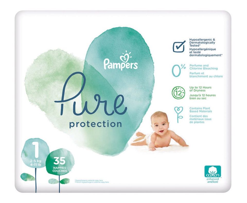  Keep your baby happy without breaking the bank - get £2 off these Pampers Pure nappies