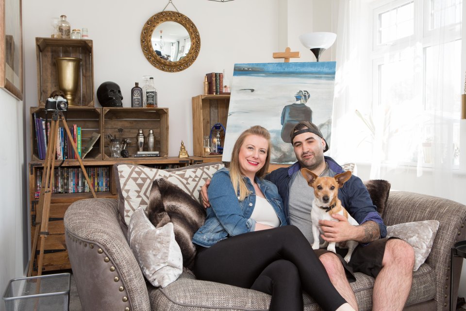  The couple have bought a dog since moving into their new home