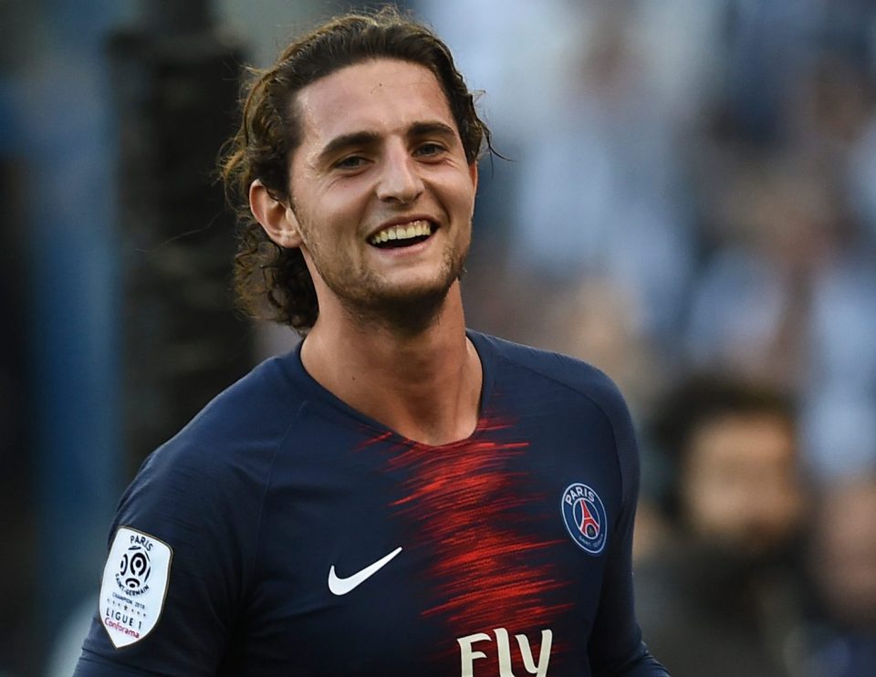  Paris Saint-Germain midfielder Adrien Rabiot is set to become a free agent