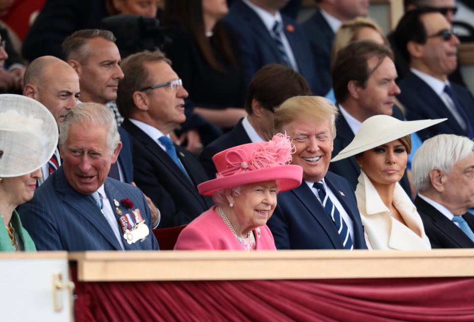  The President and the Queen at the D-Day event