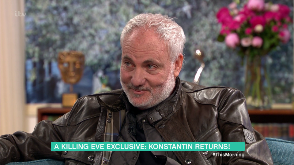  Killing Eve's Kim plays Villanelle's father figure and minder Konstantin