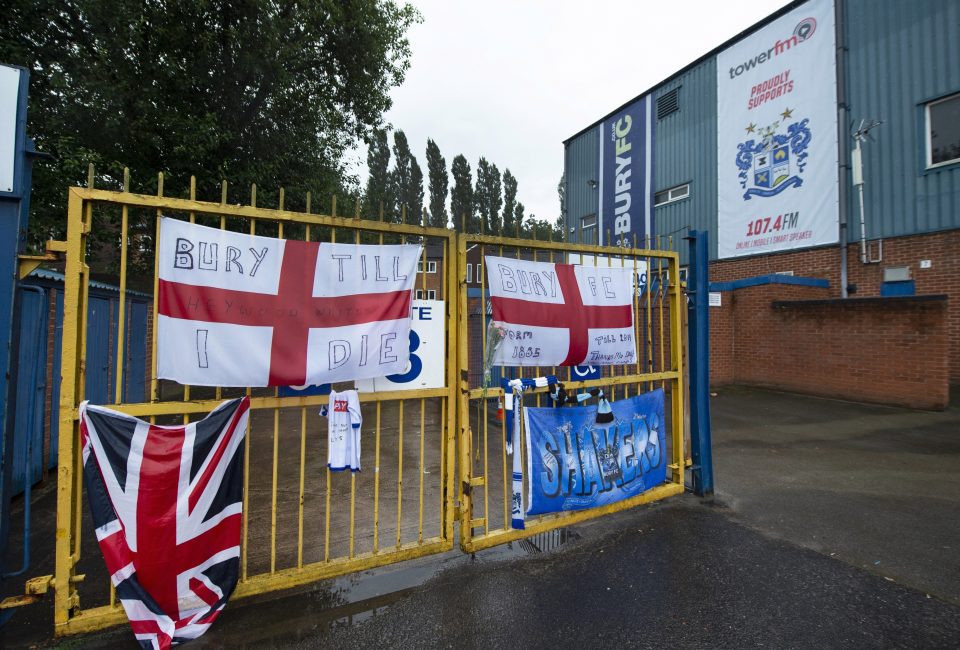  Fans of the Manchester club are now without a team
