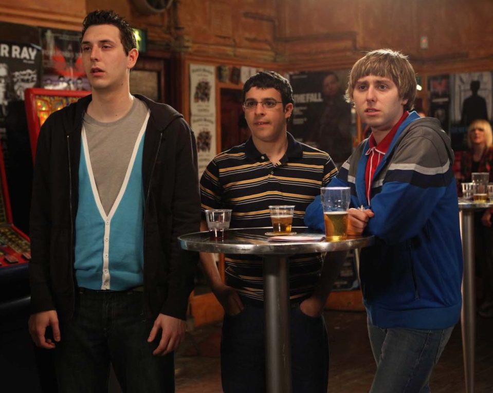 James has said the fame from playing smutty-minded student Jay has left him constantly on edge