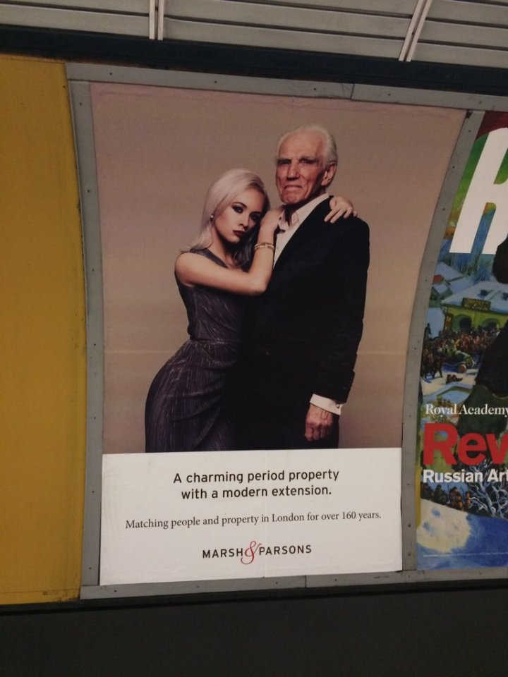  The ad was slammed for its 'sexist' and 'outdated' message