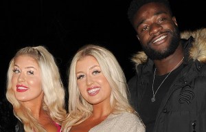 Love Island's Eve Gale crashes twin Jess' first date with Ched in London