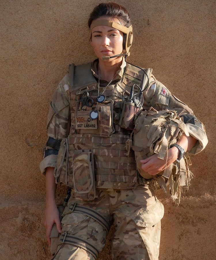  Michelle Keegan is appearing in her last series of Our Girl