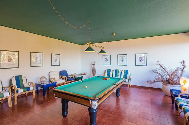 There is no shortage of entertainment on offer in this property Cristiano Ronaldo has reportedly moved into