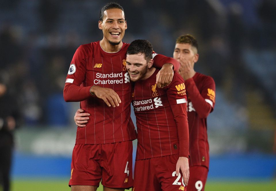  Van Dijk and Robertson both make it into Rudiger's best XI