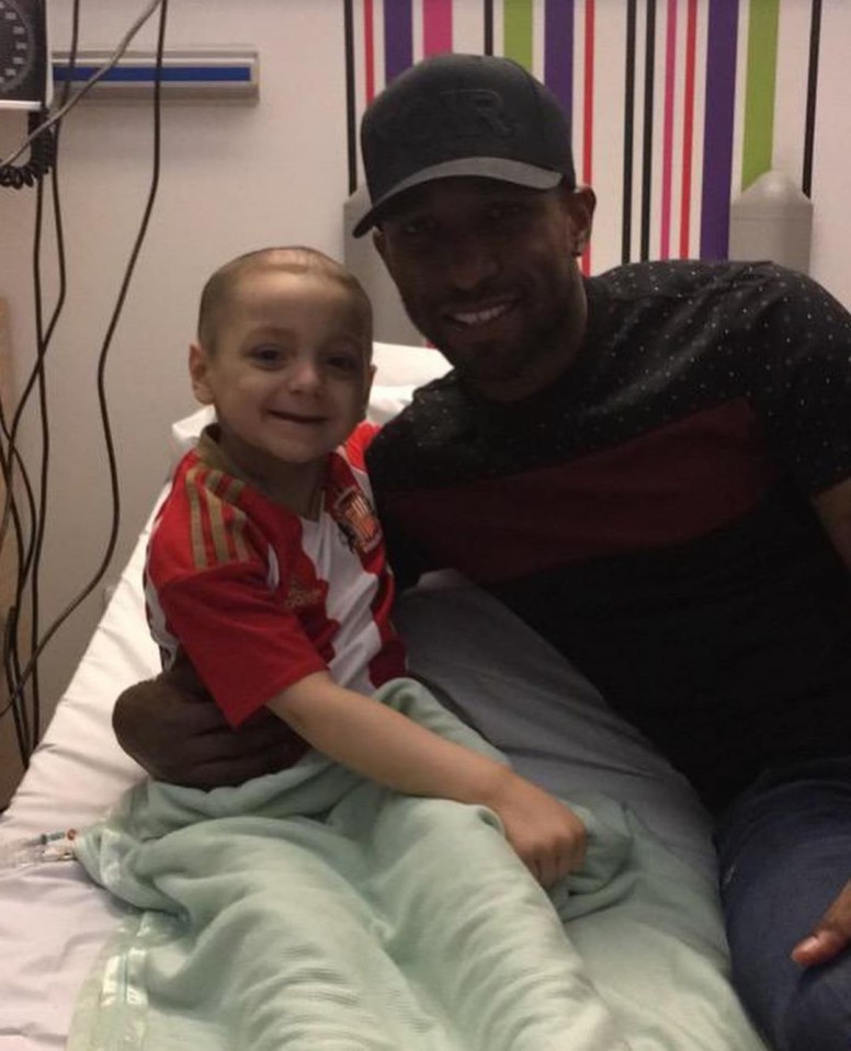  Jermain Defoe was heartbroken when he found out Bradley had died