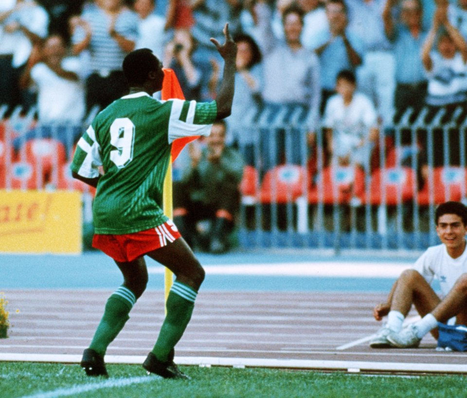 Roger Milla was a star at Italia '90