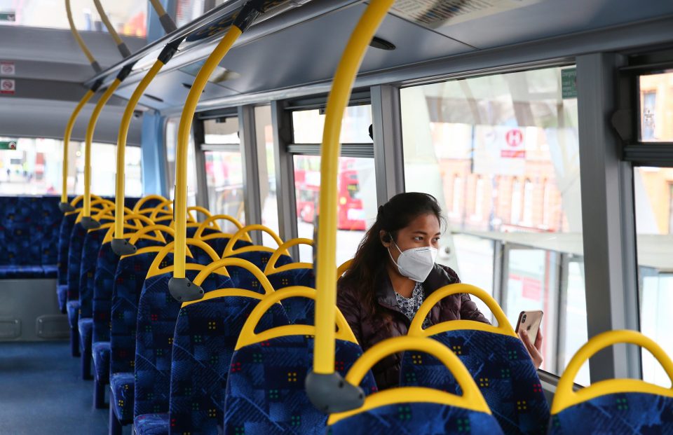  London Mayor Sadiq Khan had been pushing to make face coverings compulsory on tubes and buses in the capital