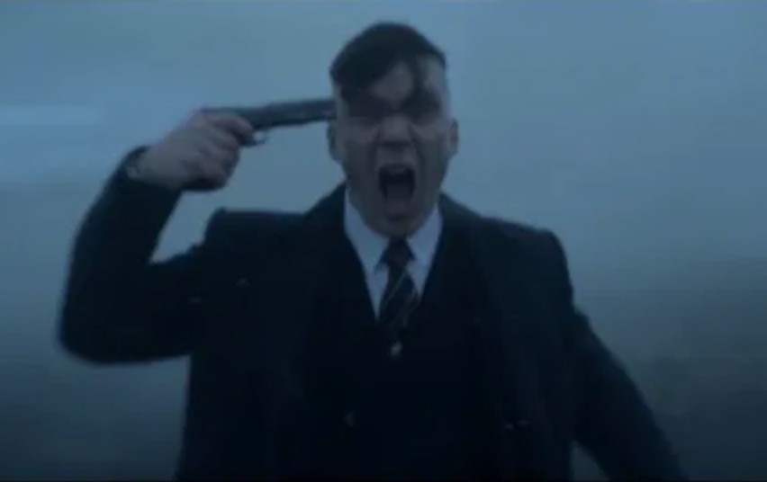 Season five ended with Tommy holding a gun to his head in a field