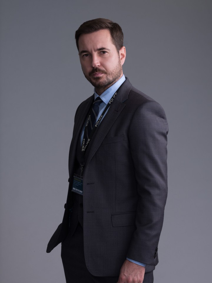 Martin plays Detective Sergeant Steve Arnott