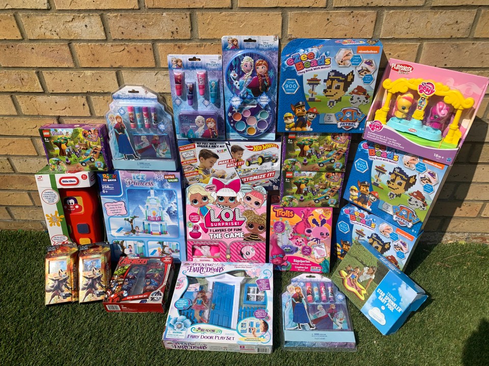Holly picked up this haul using scanners in Asda, B&M, and Tesco