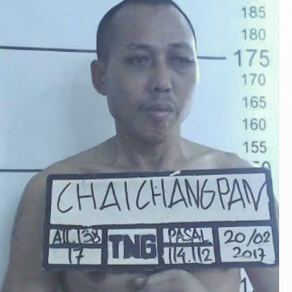 Drugs smuggler Chai Changpan broke out of Indonesia's Tangerang Prison