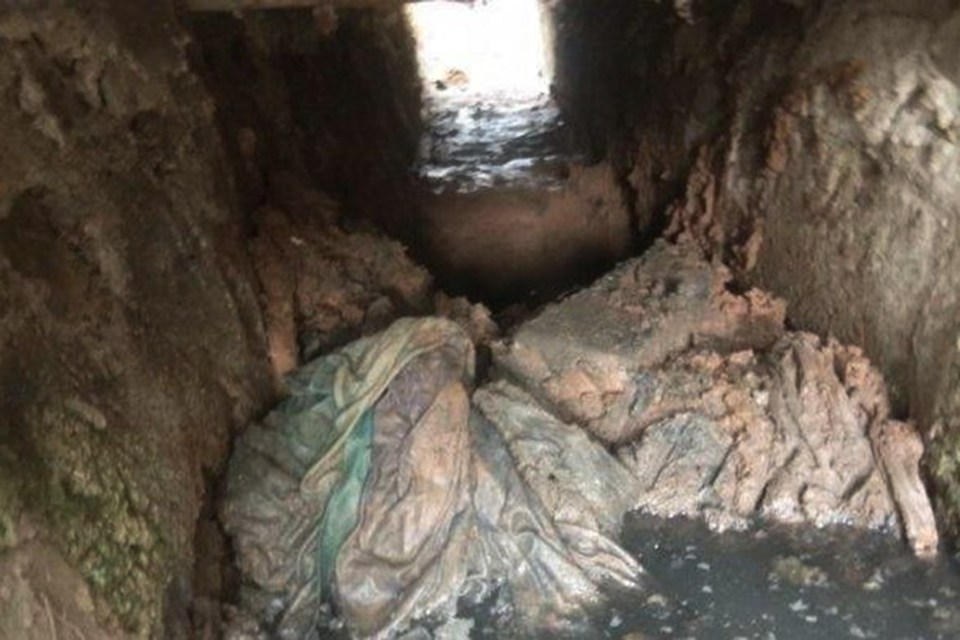 The Chinese inmate tunnelled 30 metres through to the local sewage system