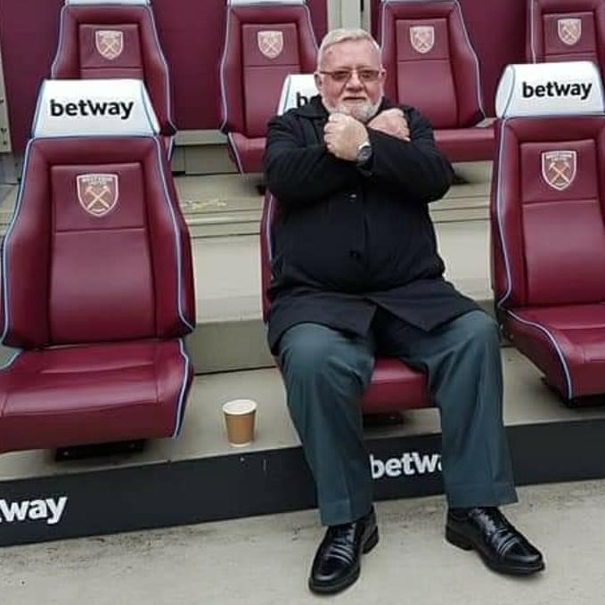 Sean's cousin, and West Ham fanatic, Paddy Byrnes died of Covid-19
