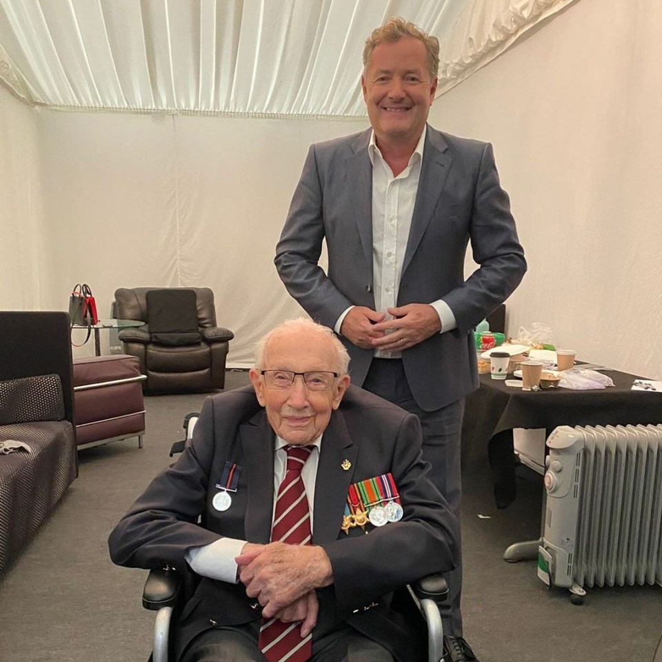 The GMB presenter was close friends with Captain Tom