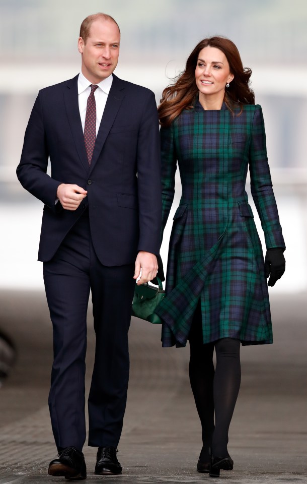 The Duke and Duchess of Cambridge have rallied behind the Queen along with all other senior royals