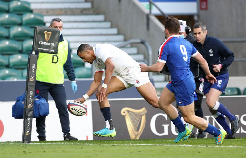 Watson kept England in the game with his first-half try