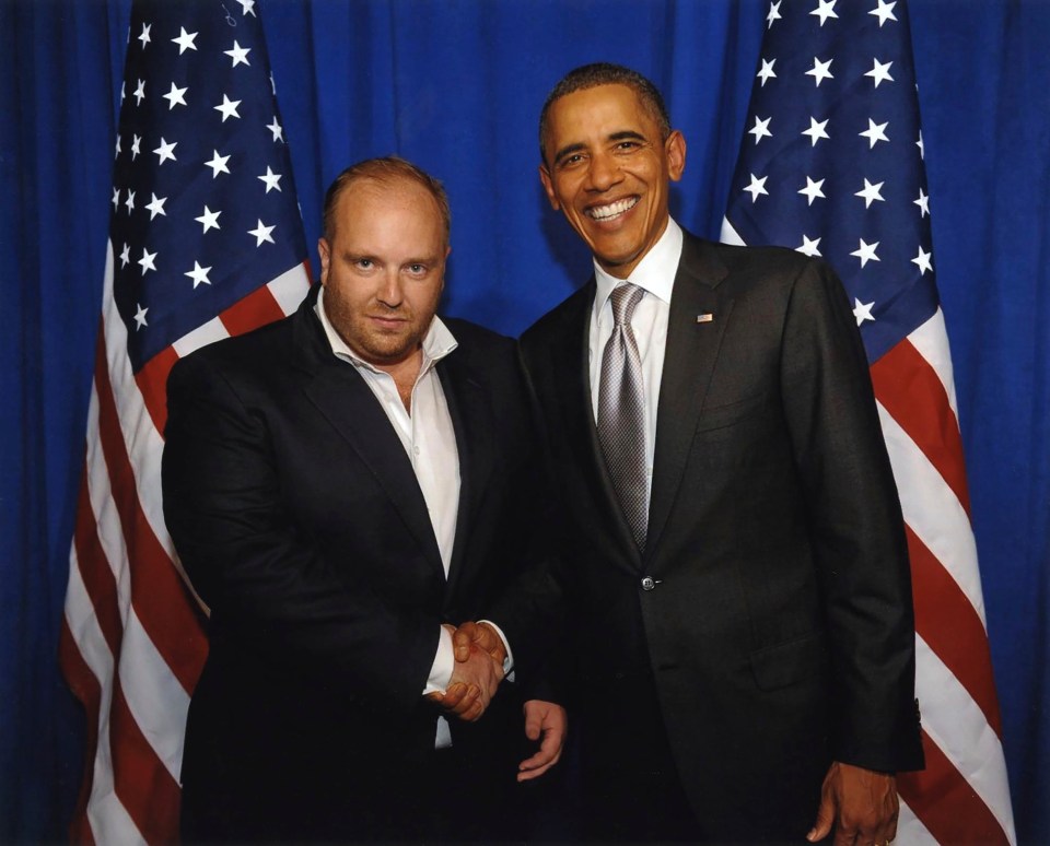 Images emerged in the media of Vitaliy posing with former US President Barack Obama