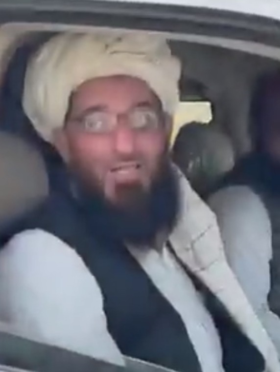 Amin ul-Haq was filmed returning back to Afghanistan