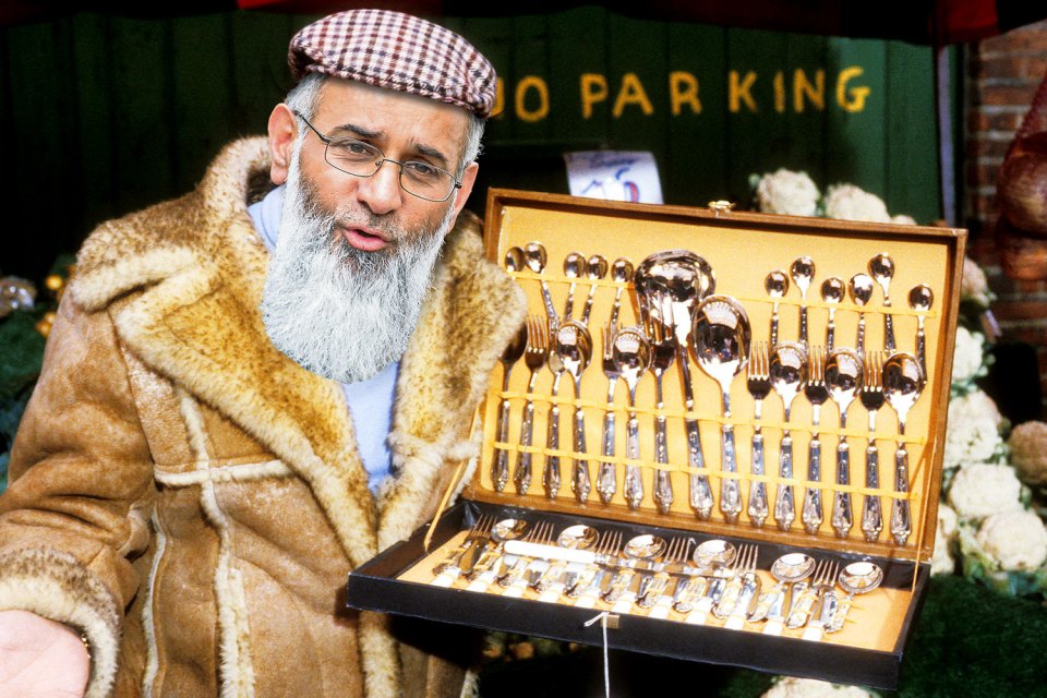 Convicted terrorist Anjem Choudary wants to flog shoes and clothes on a stall in a bid to become a 'Del Boy-style' market trader