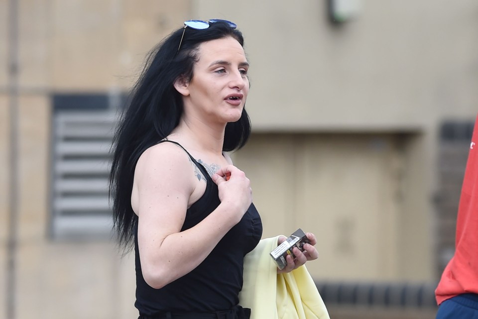 Yasmin Punshon attacked a paramedic with a knife and pulled another's hair out, the court heard