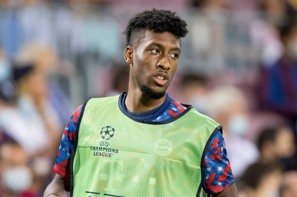 Chelsea and Liverpool are reportedly keen on signing Kingsley Coman