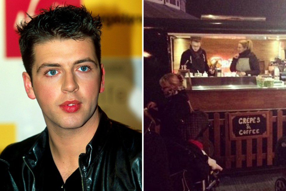 Westlife's Mark Feehily now runs a crepe and coffee catering company