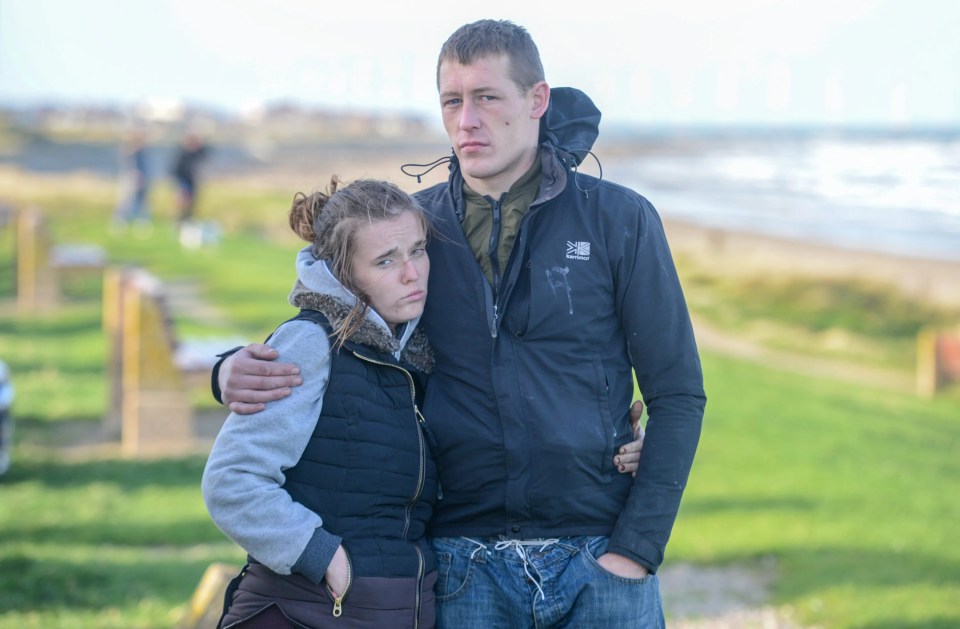 Parents Judd Day, 33, and Jade Wass, 26, fear they will still be stranded for CHRISTMAS