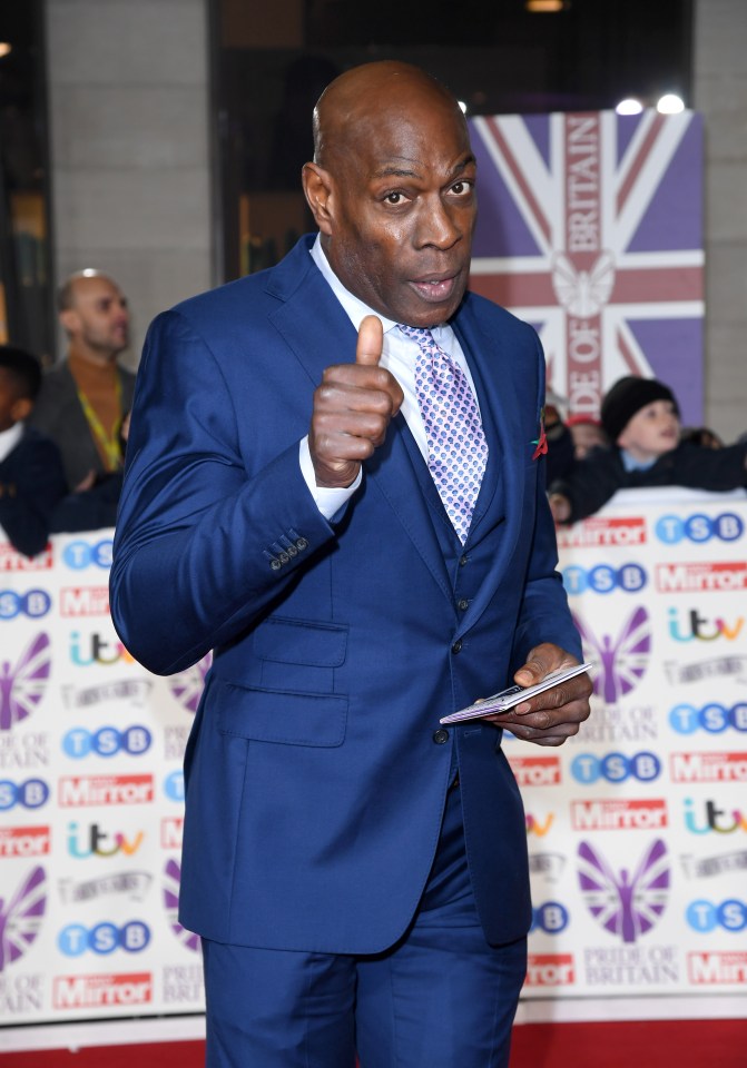 Frank Bruno is a former world heavyweight boxing champion