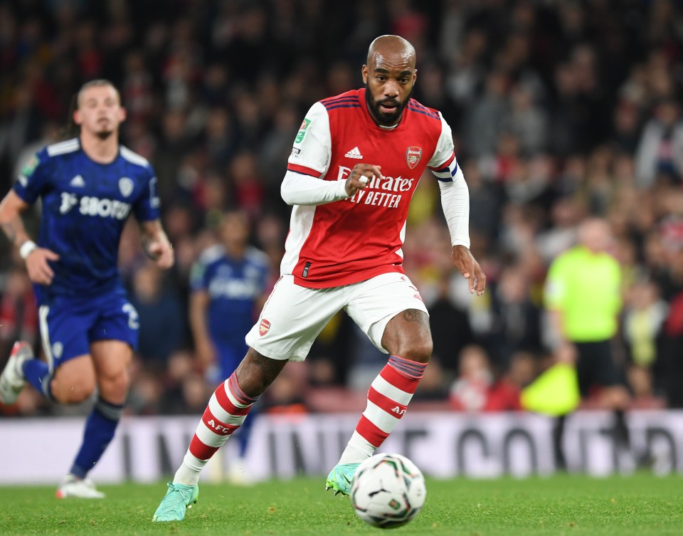 Lacazette's Arsenal contract comes to an end in the summer