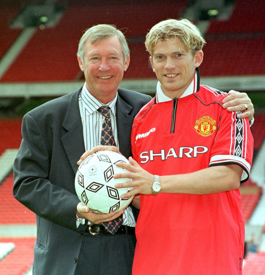 Ferguson signed him from Parma ahead of the 1998-99 campaign