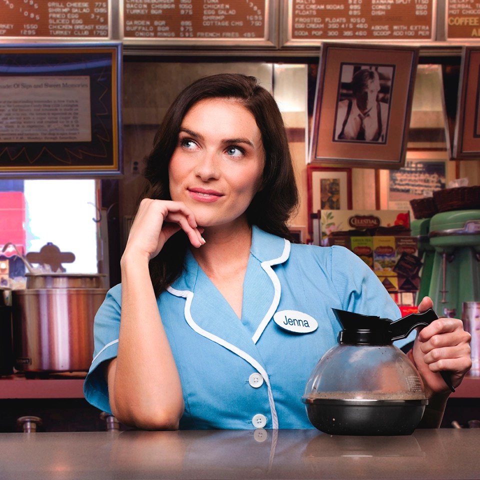 Chelsea Halfpenny is the leading lady in Waitress