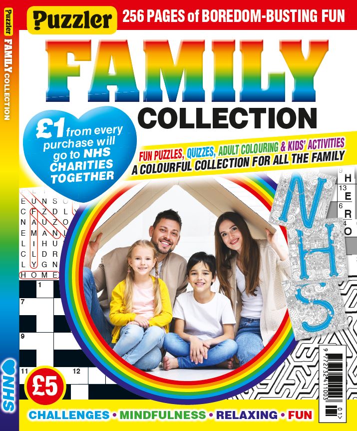 Puzzler mag saw a surge in popularity during lockdown and a special issue raised over £18k for  NHS Charities Together