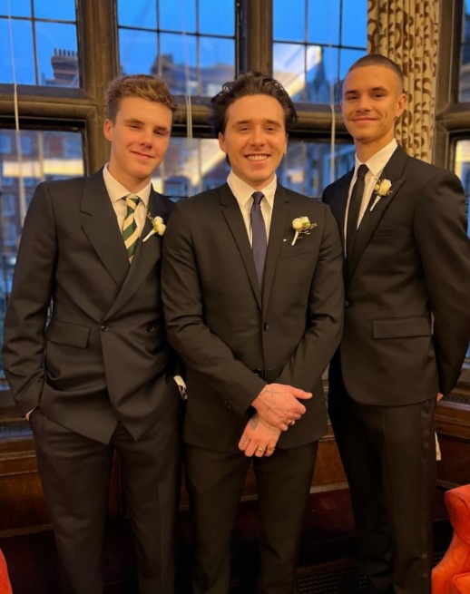 Romeo (right) and Cruz (left) will act as Best Men