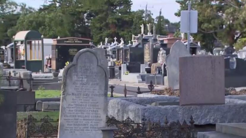 Grave-diggers stole two human heads from a Melbourne cemetery after sneaking in at night