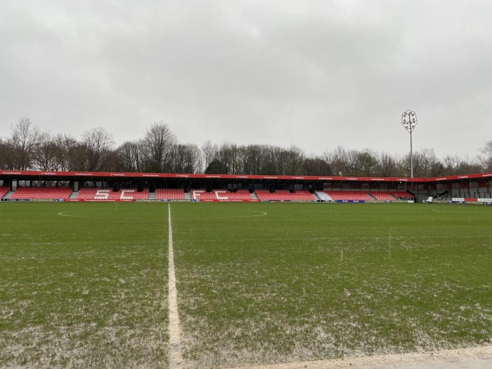 Salford's pitch has been deemed unplayable and their match with Crawley is postponed