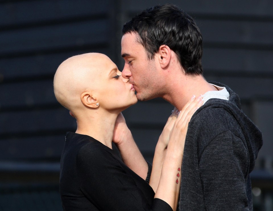 The couple were married just days before Jade passed away from cancer